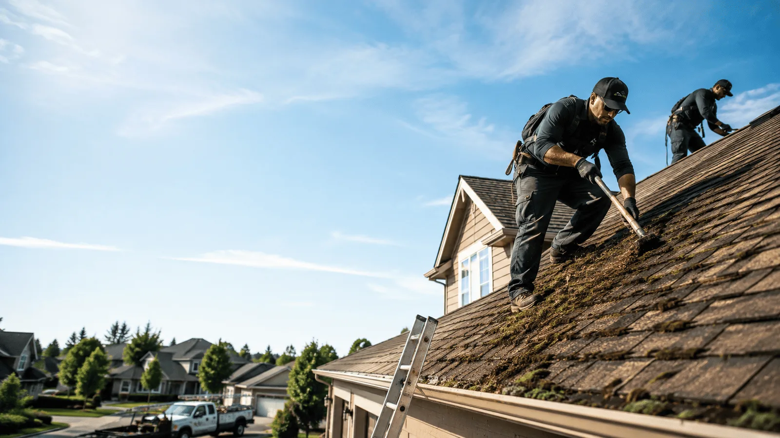 Roof Moss Removal in Paducah, TX near me
